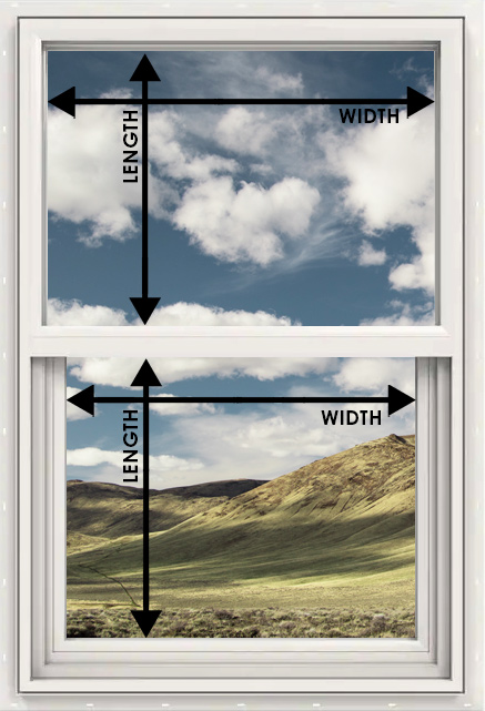 how to measure windows graphic