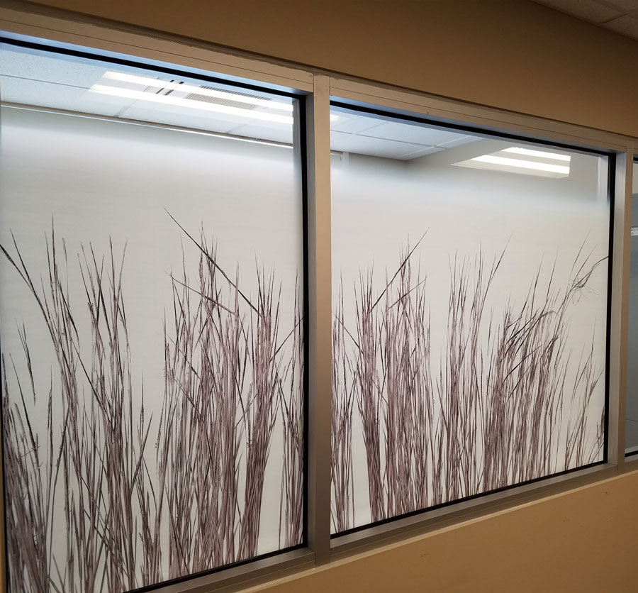 Decorative residential window film offered by Meridian Window Tint