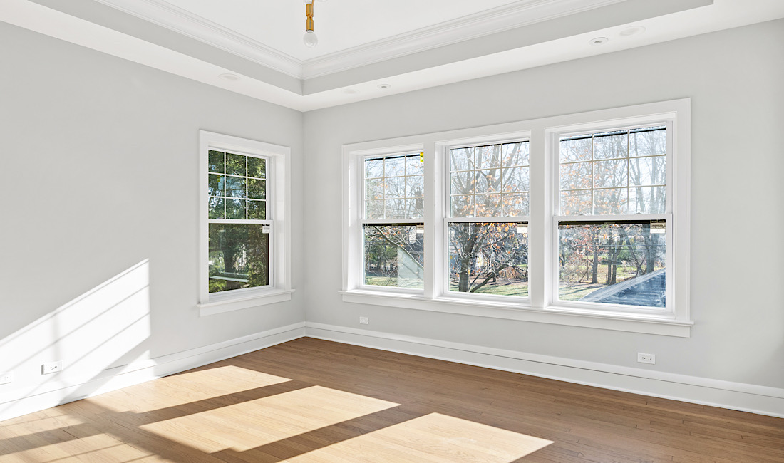 Whole home window tinting in sun-filled living space in Meridian, ID.
